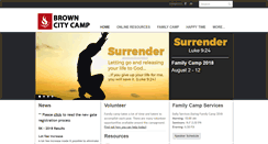 Desktop Screenshot of browncitycamp.org